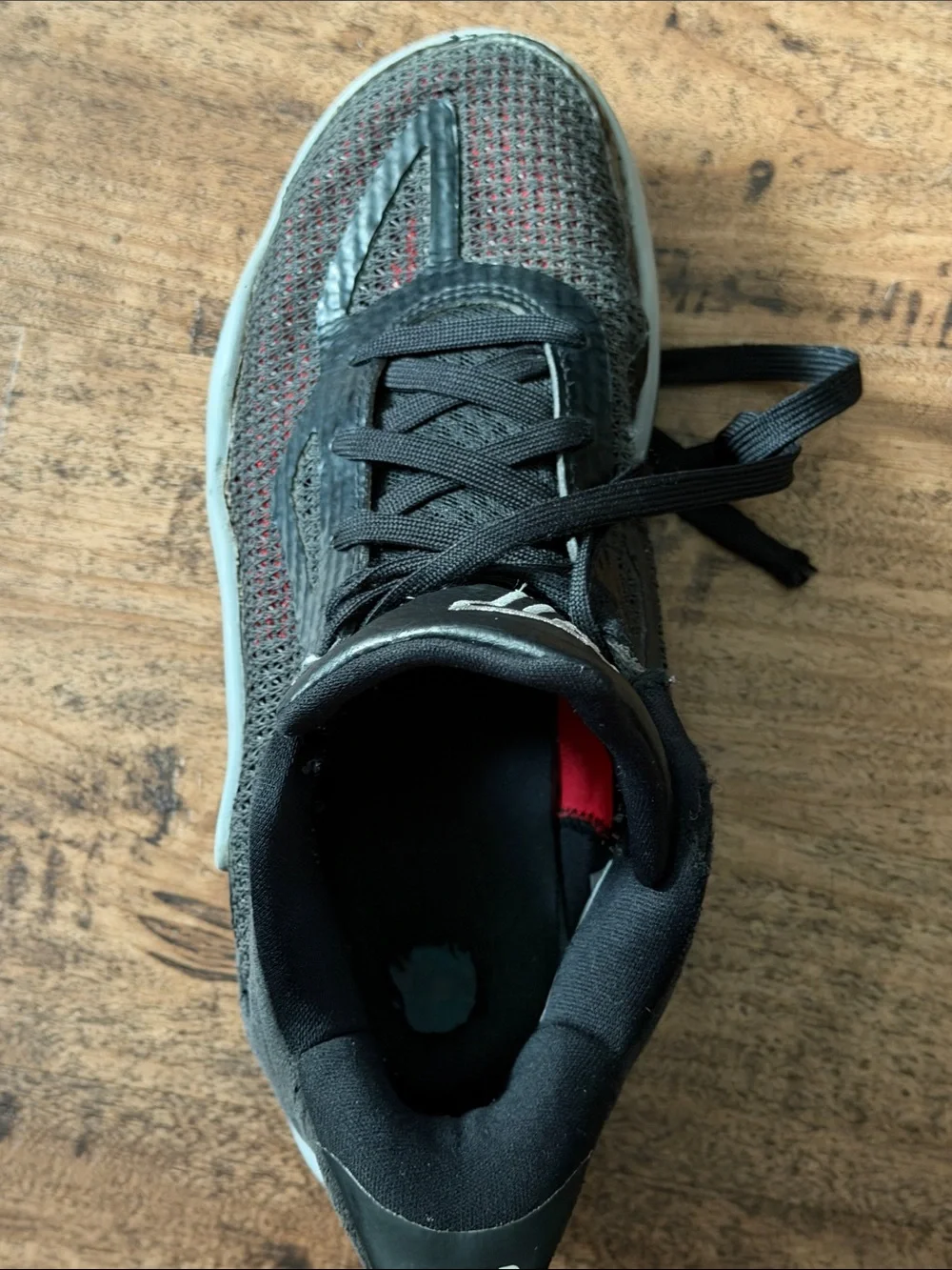 Kid’s Nike Air Jordan Black Athletic Running Shoes 6.5 years.